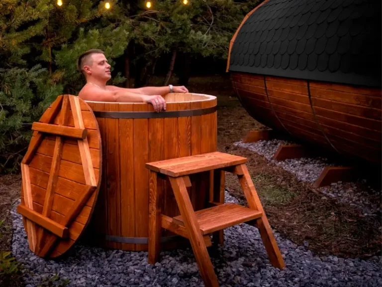 sauna ogrodowa biberhaus zewnętrzna sanuy ogrodowe