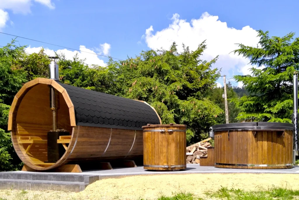 Sauna ogrodowa biberhaus 400cm 100%