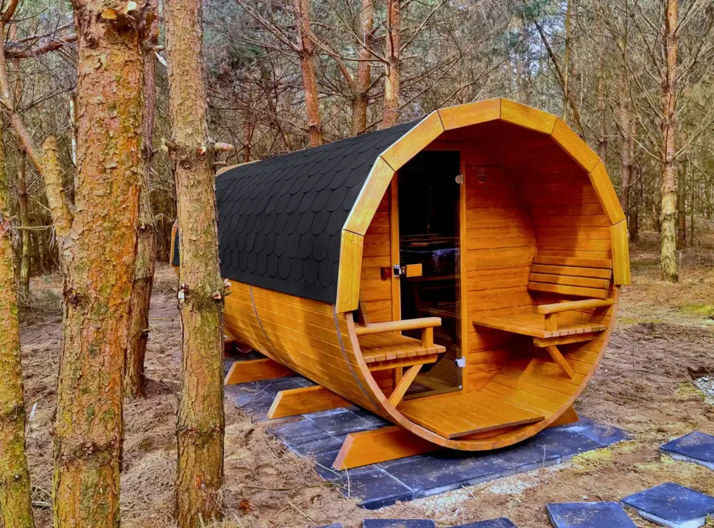 Biberhaus sauna ogrodowa zewnętrzna 213