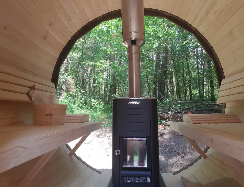 Sauna ogrodowa biberhaus fińska sucha mokra sauny ogrodowe zewnętrzne do ogrodu piec z piecem elektrycznym na drewno harvia huum drewniana biberhaus 4323