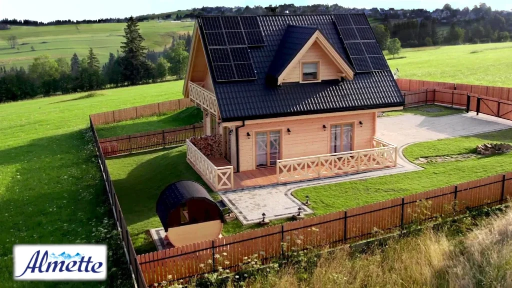 Sauna ogrodowa biberhaus Almette fińska sucha mokra sauny ogrodowe zewnętrzne do ogrodu piec z piecem elektrycznym na drewno harvia huum drewniana biberhaus