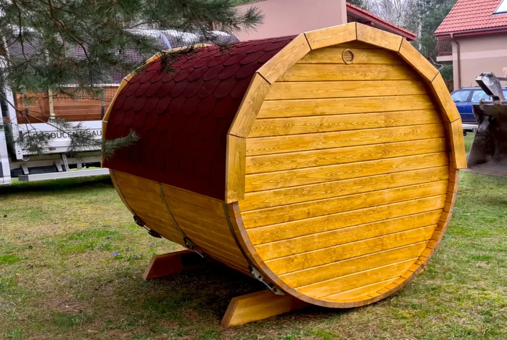 Sauna ogrodowa biberhaus fińska sucha mokra sauny ogrodowe zewnętrzne do ogrodu piec z piecem elektrycznym na drewno harvia huum drewniana biberhaus.com 23455959