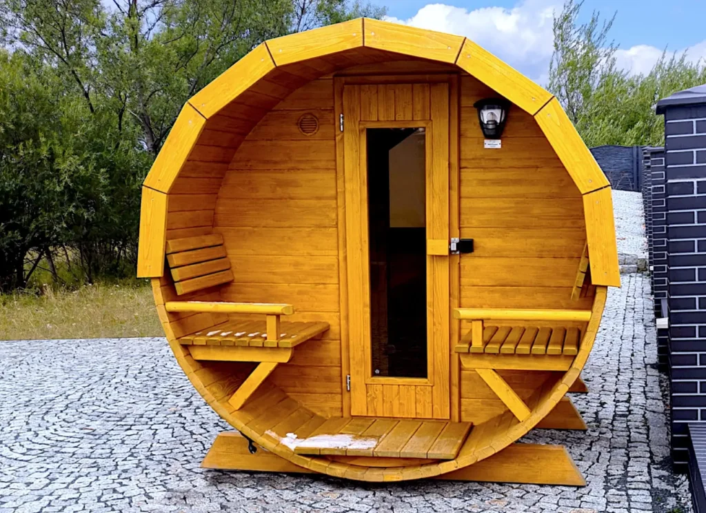 Sauna ogrodowa biberhaus nowy targ 300 cm