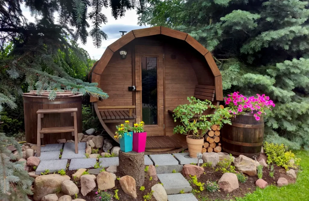 sauna ogrodowa biberhaus