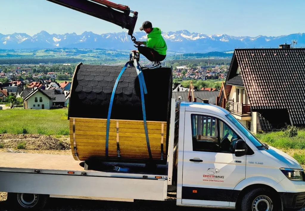 biberhaus sauna ogrodowa