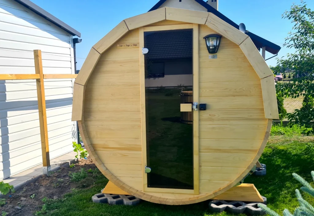 MIKRO sauna ogrodowa biberhaus 2