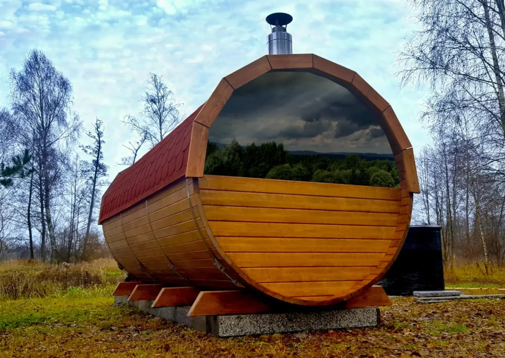 Biberhaus sauna ogrodowa zewnętrzna 2137s6