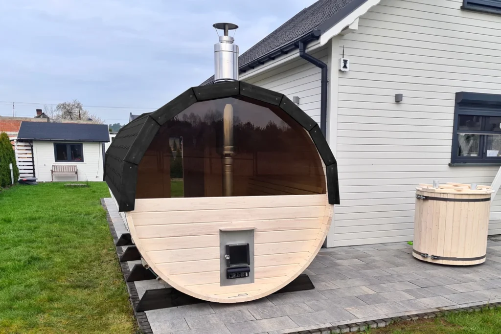 Sauna ogrodowa biberhaus 4524