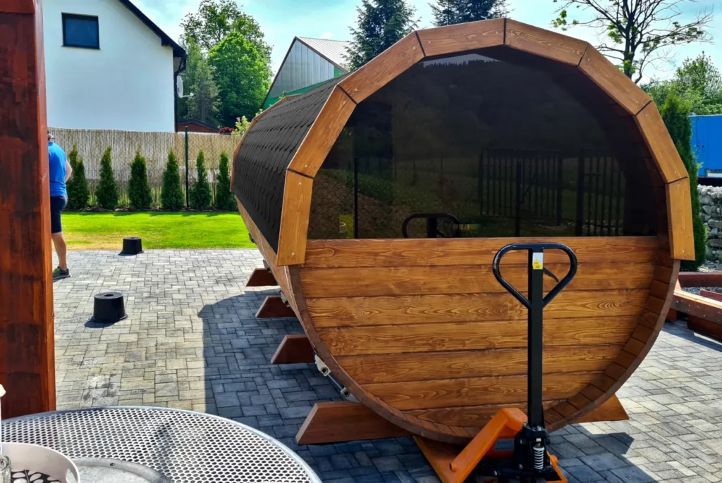 Sauna ogrodowa biberhaus fińska sucha mokra sauny ogrodowe zewnętrzne 2 biberhaus.com (1)