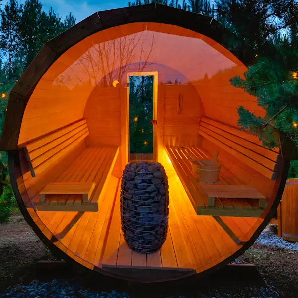 Sauna ogrodowa biberhaus