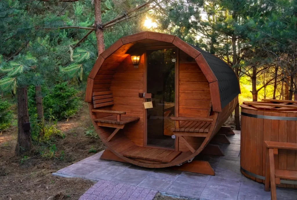 Sauna ogrodowa Biberhaus