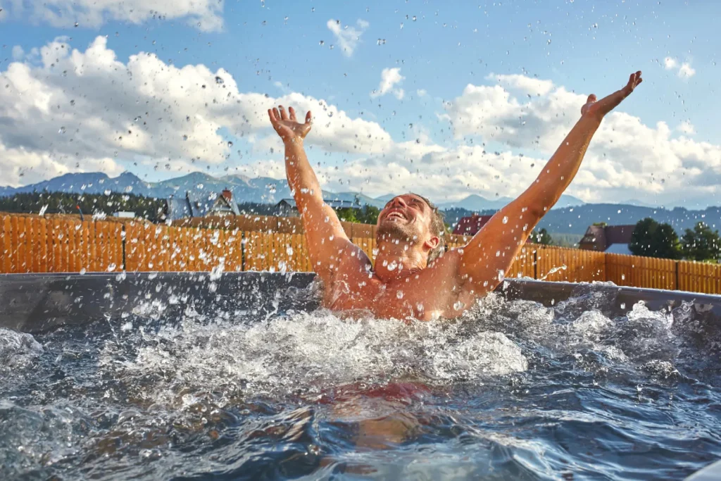 Sauna ogrodowa biberhaus fińska sucha mokra sauny ogrodowe zewnętrzne do ogrodu