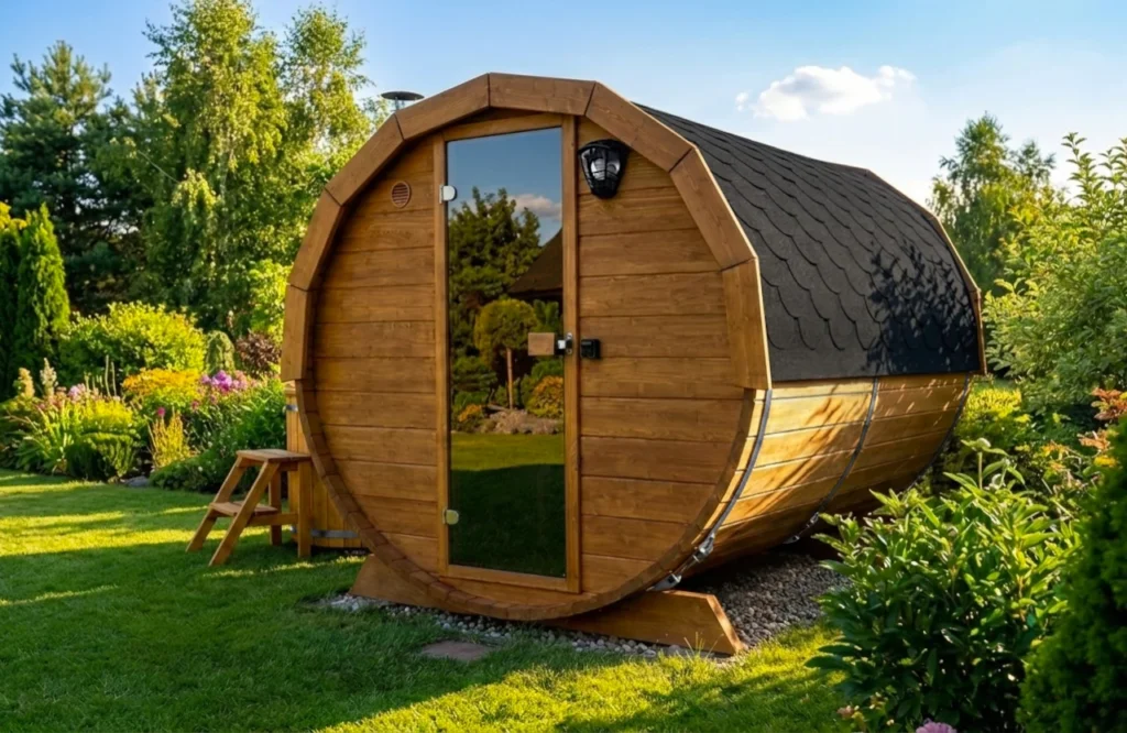200 K sauna ogrodowa baibrhaus 2e3