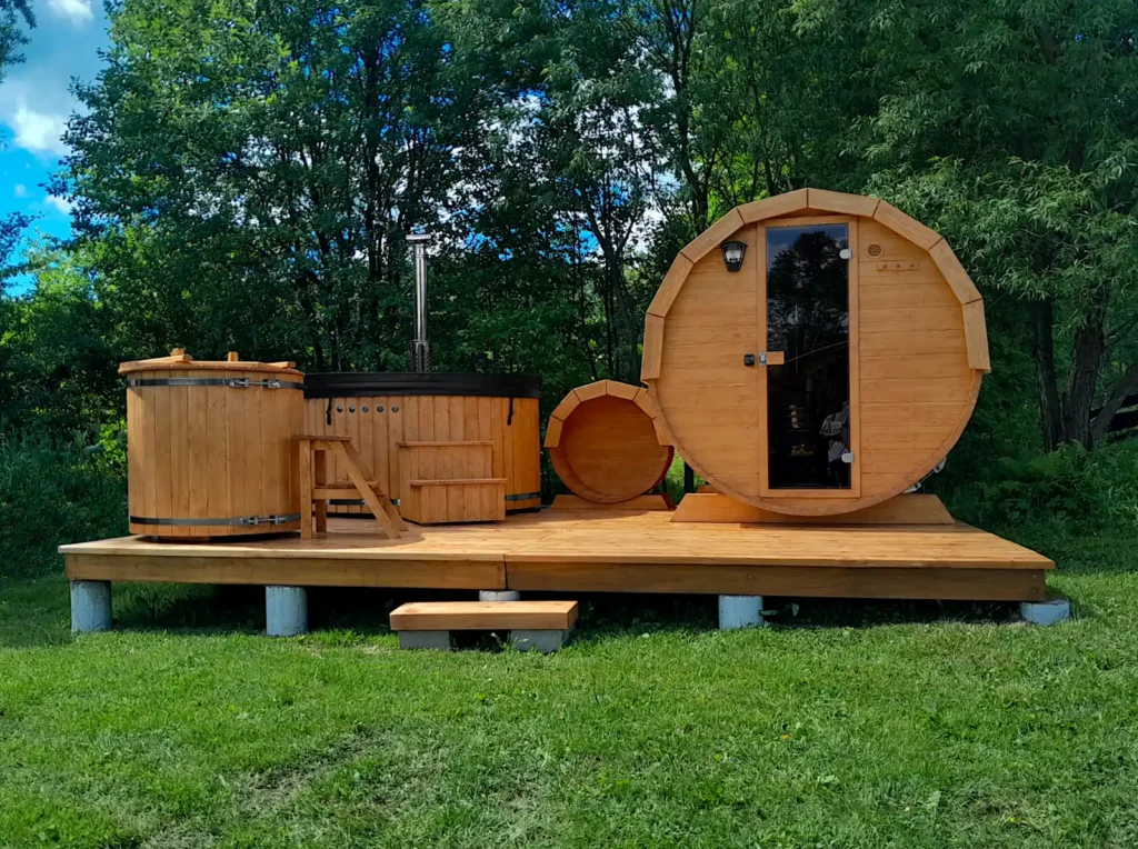 Sauna ogrodowa biberhaus 4543