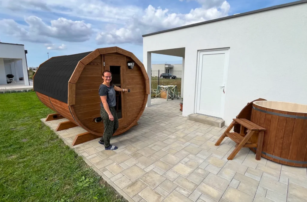 sauna ogrodowa biberhaus 300 12321